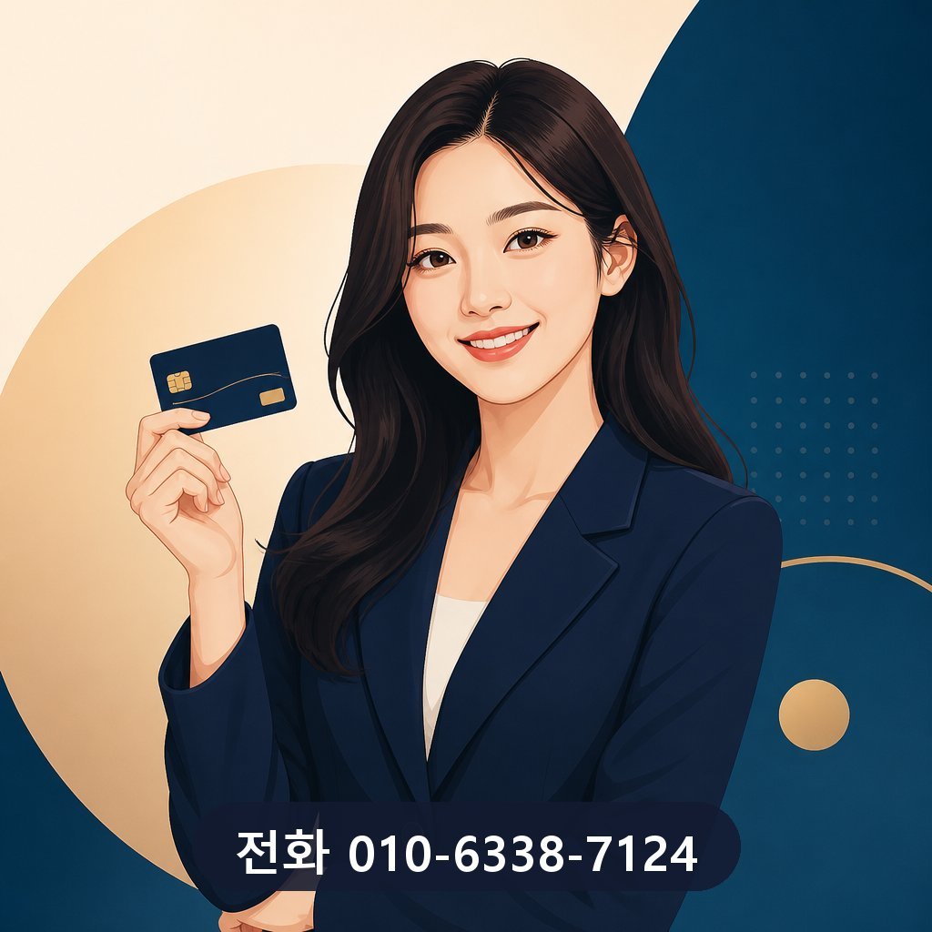부산 카드깡 대표 이미지 · 문의 010-6338-7124